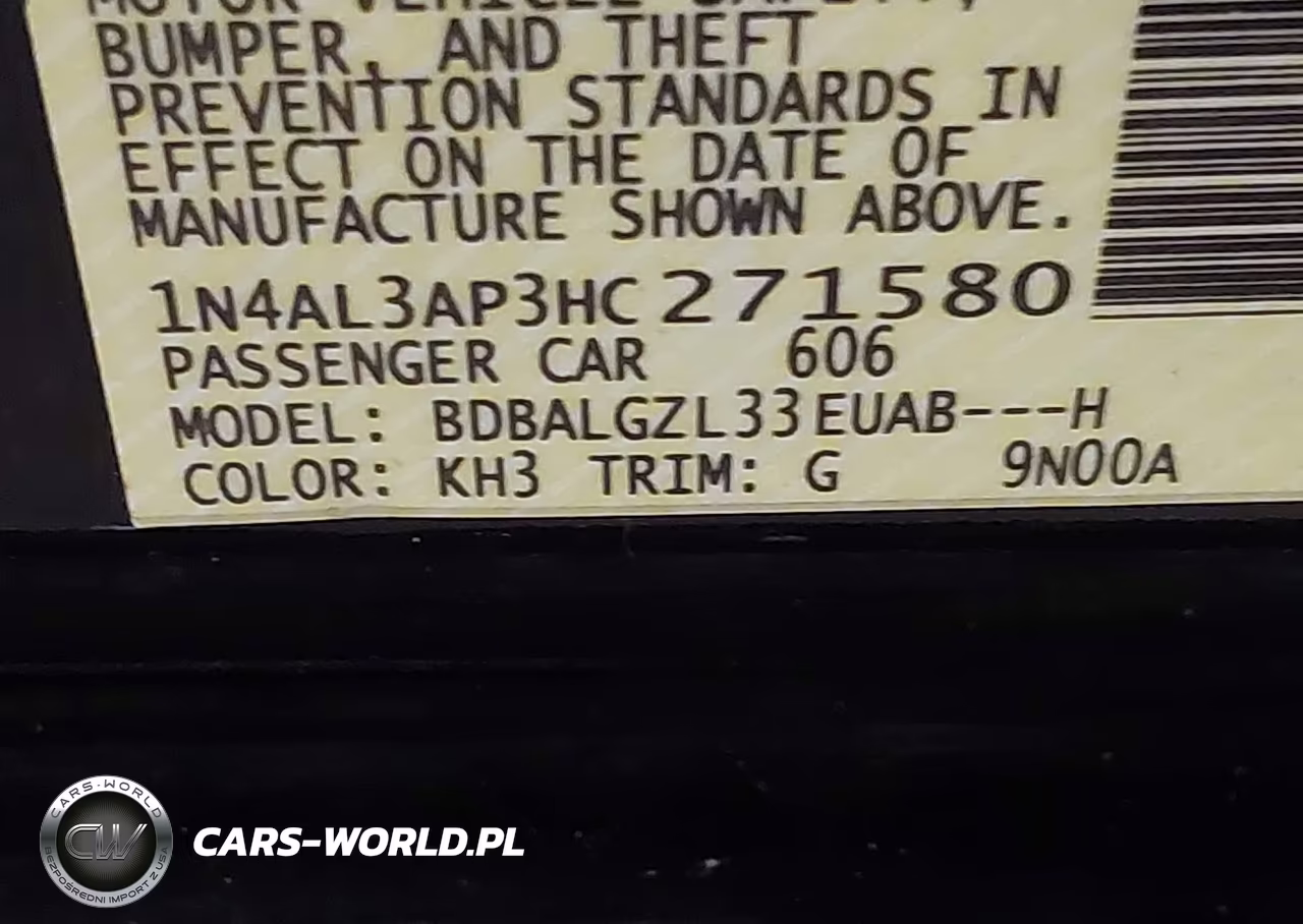 2017 Nissan Altima 2.5 S VIN:1N4AL3AP3HC271580 - 9