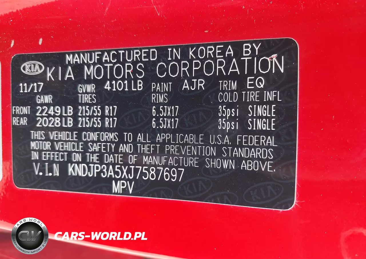 2018 Kia Soul + VIN:KNDJP3A5XJ7587697 - 9