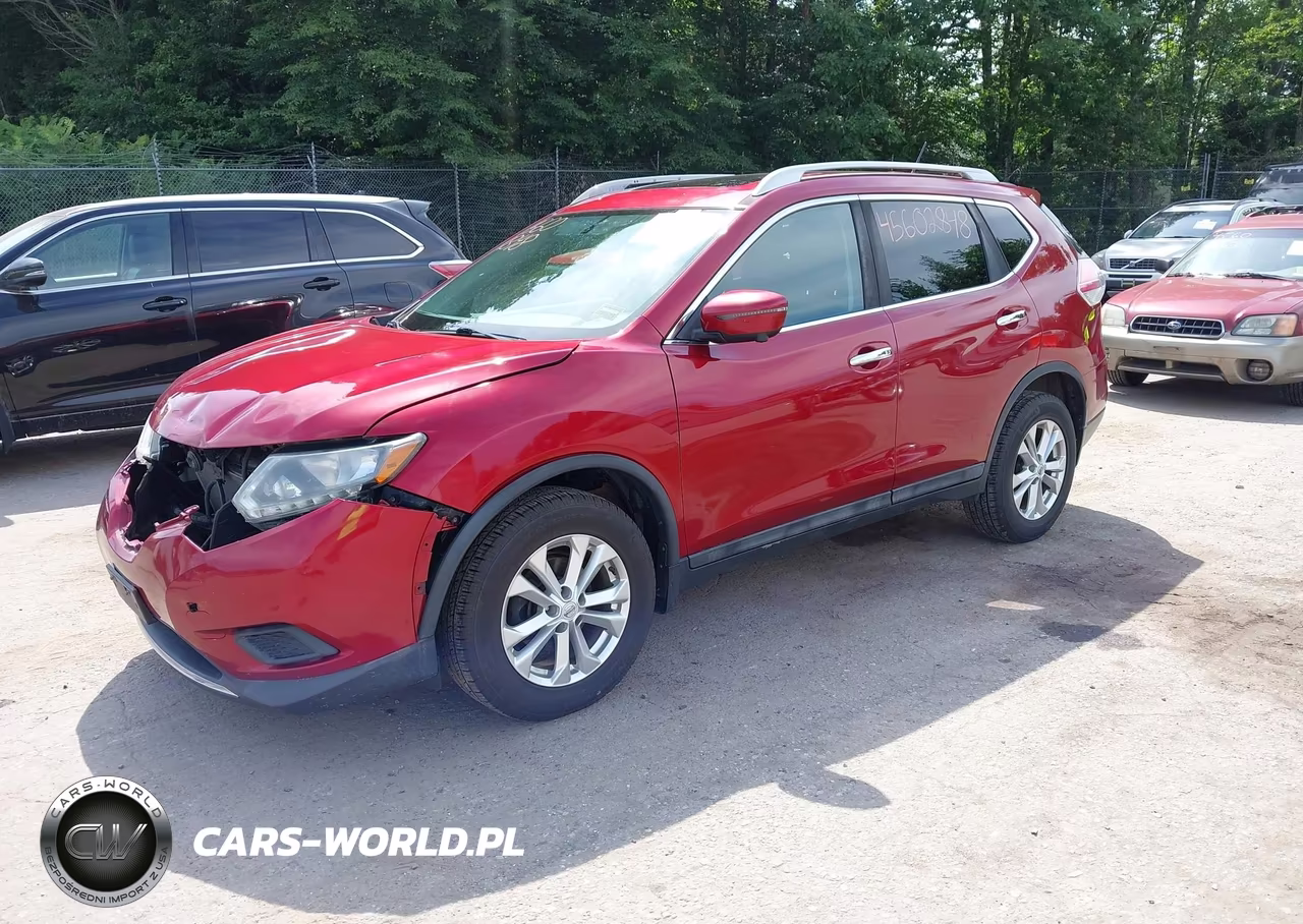 2016 Nissan Rogue Sv VIN:5N1AT2MV2GC862671 - 2