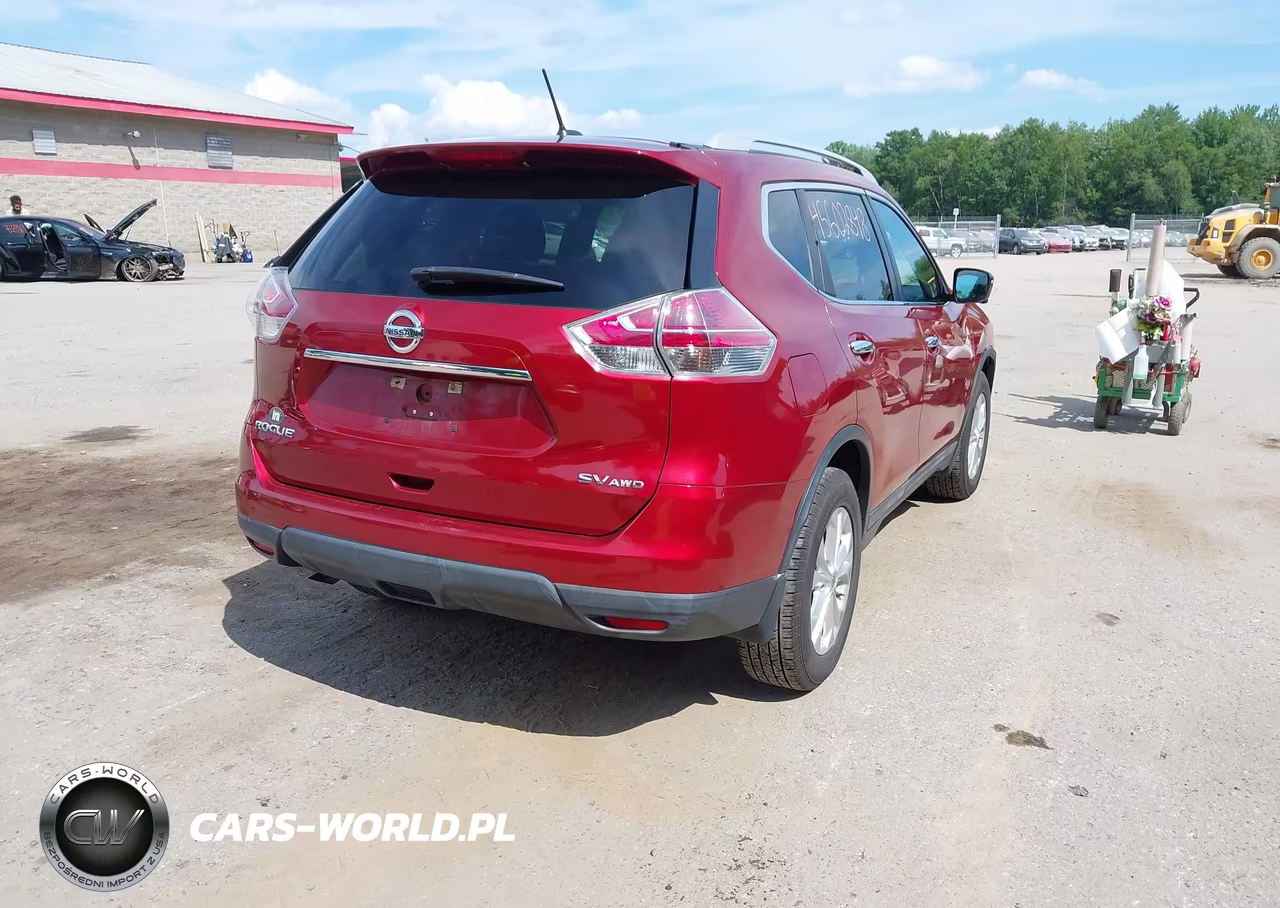 2016 Nissan Rogue Sv VIN:5N1AT2MV2GC862671 - 4