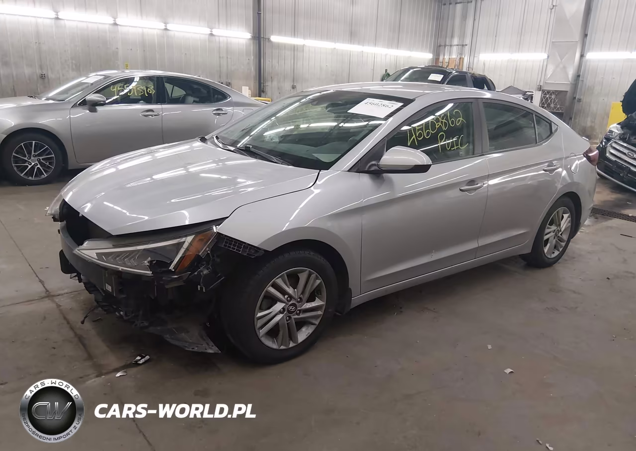 2020 Hyundai Elantra Sel VIN:KMHD84LFXLU077873 - 2