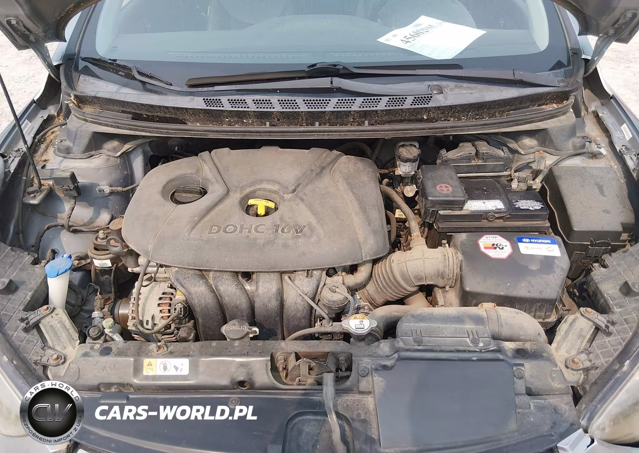 2012 Hyundai Elantra Limited (Ulsan Plant) VIN:KMHDH4AE5CU454040 - 10