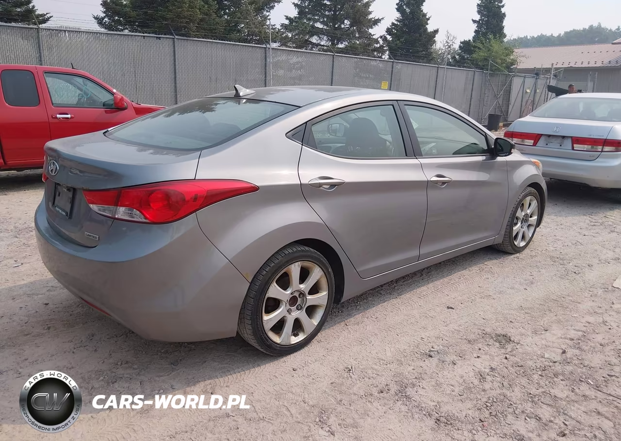 2012 Hyundai Elantra Limited (Ulsan Plant) VIN:KMHDH4AE5CU454040 - 4