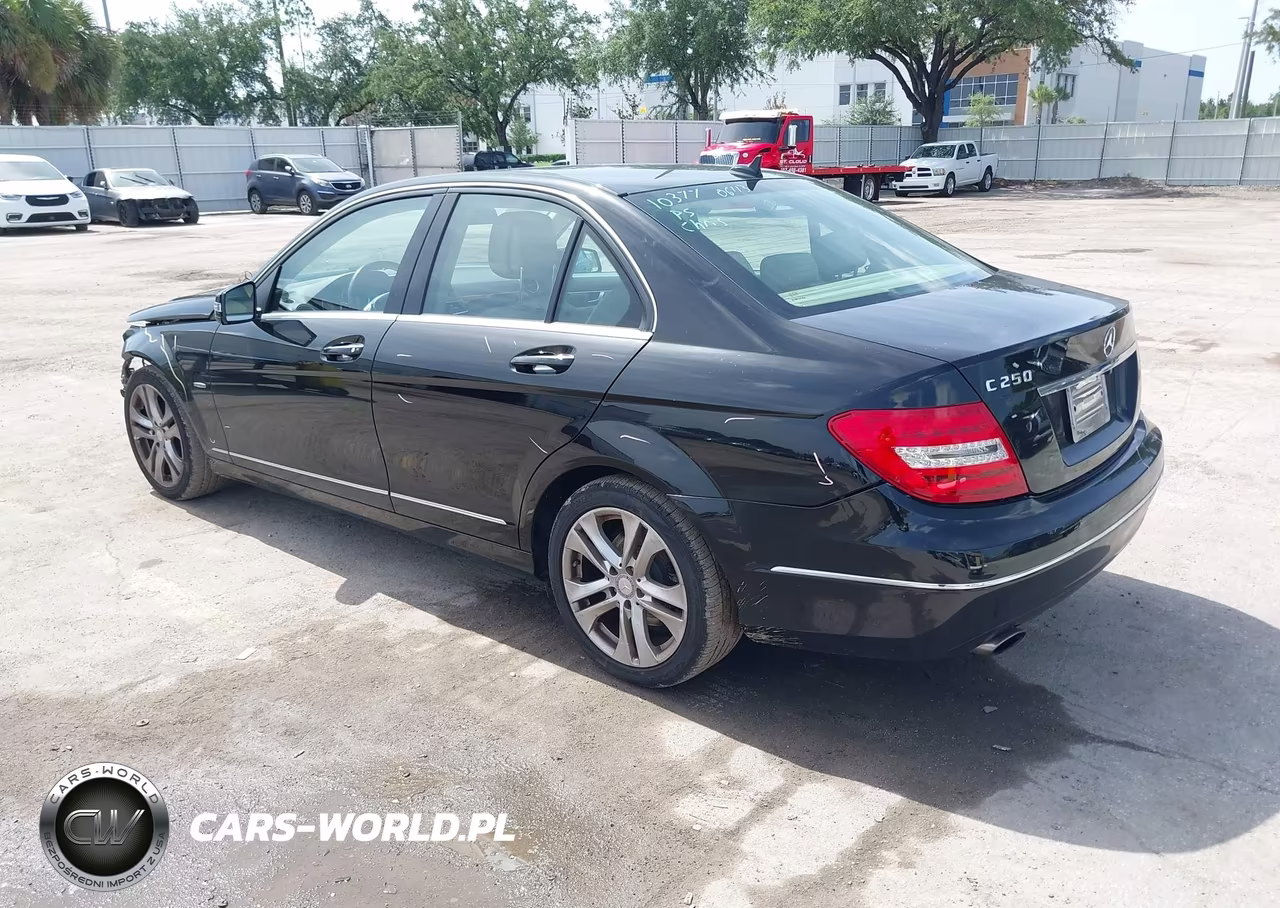 2012 Mercedes-Benz C 250 Luxury VIN:WDDGF4HB3CR223505 - 3