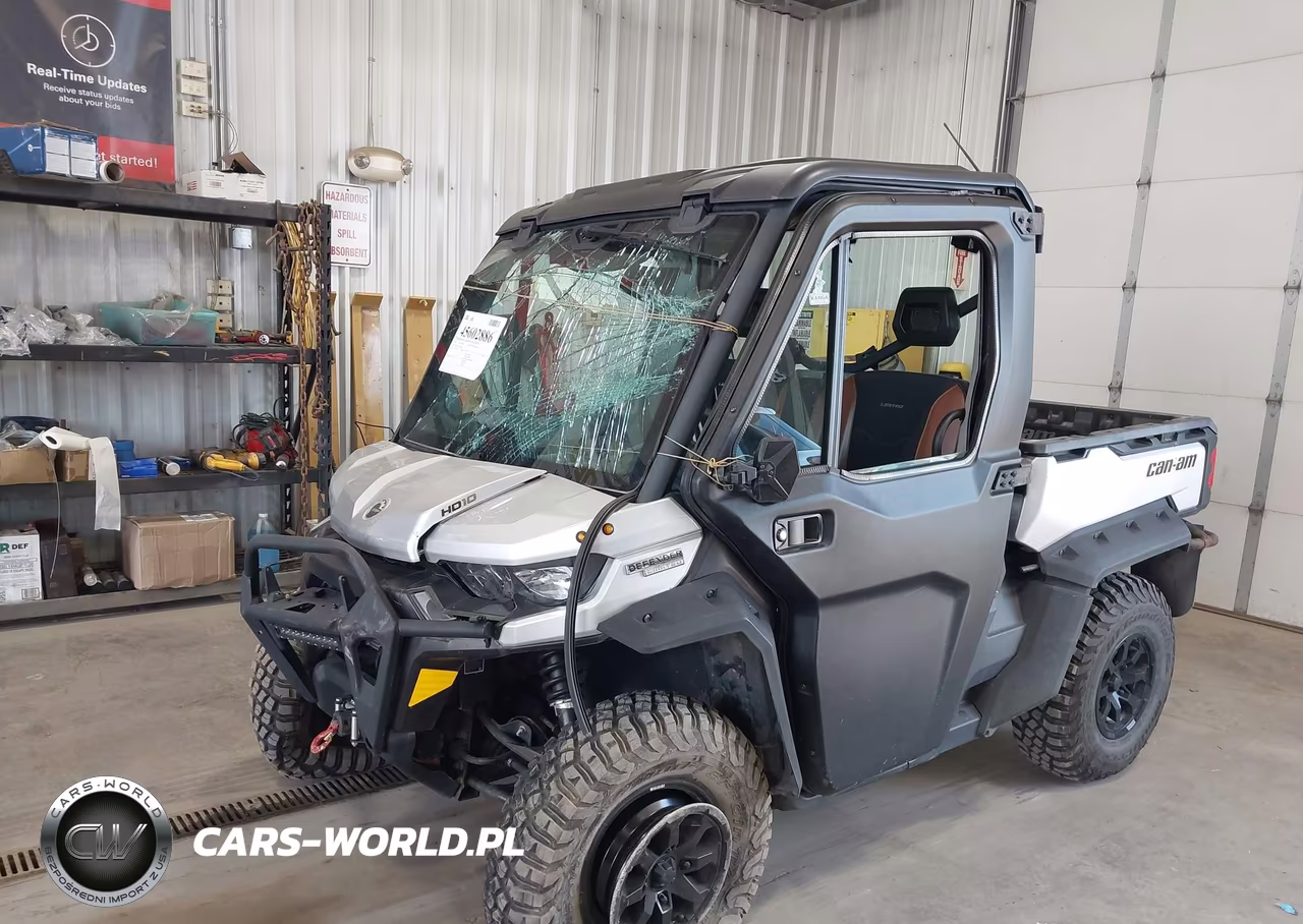2020 Can-Am Defender Max Limited Cab Hd10 VIN:3JBUUAX4XLK001027 - 2