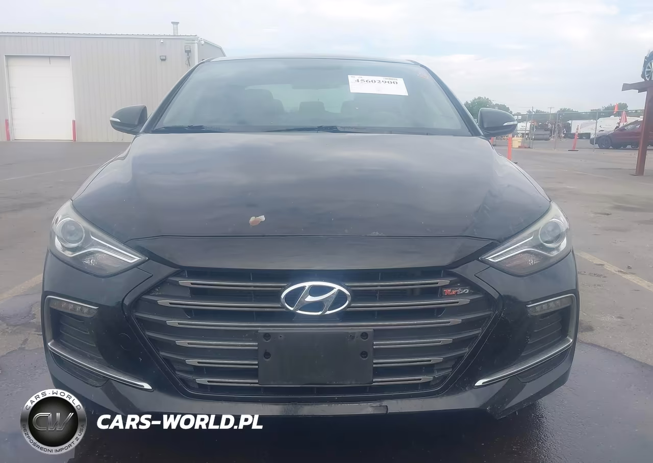 2017 Hyundai Elantra Sport VIN:KMHD04LB9HU332556 - 12