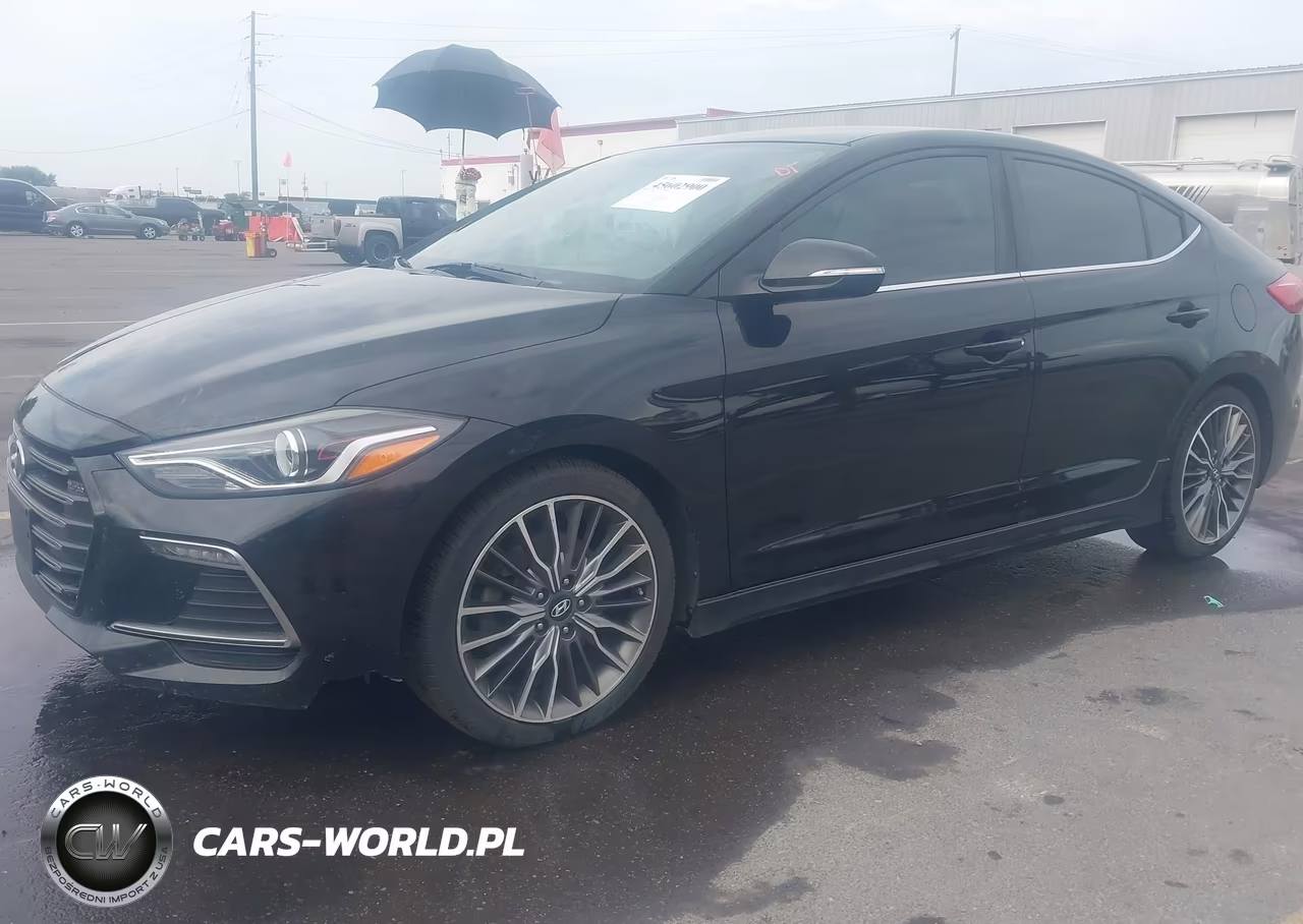 2017 Hyundai Elantra Sport VIN:KMHD04LB9HU332556 - 2
