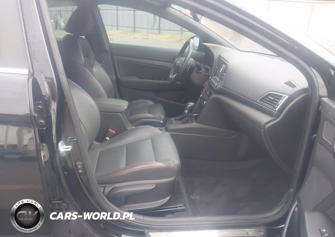 2017 Hyundai Elantra Sport VIN:KMHD04LB9HU332556 - 5