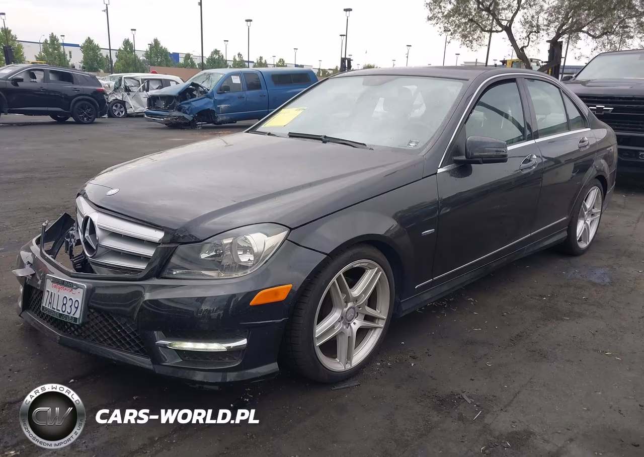 2012 Mercedes-Benz C 250 Sport VIN:WDDGF4HB7CR228805 - 2