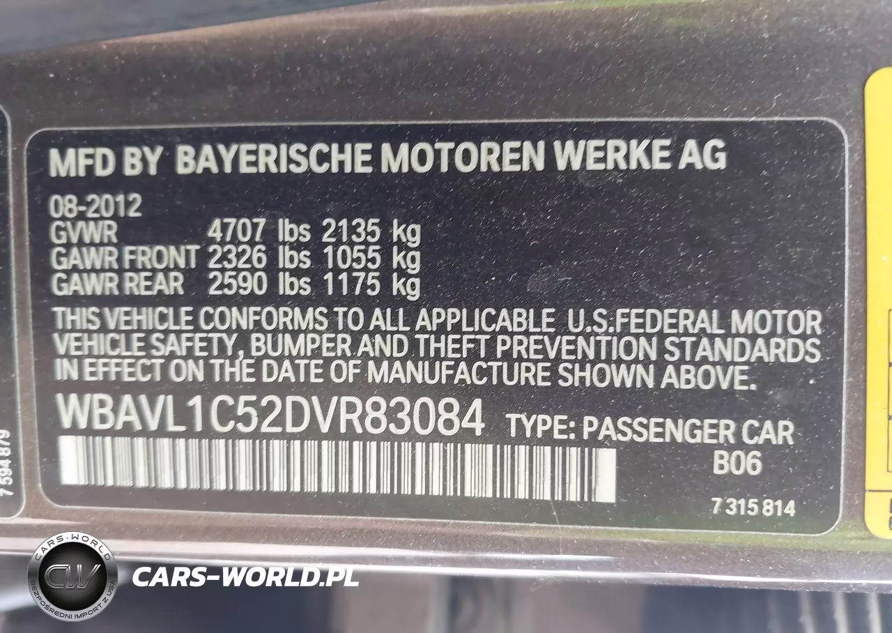 2013 BMW X1 xDrive28I VIN:WBAVL1C52DVR83084 - 9