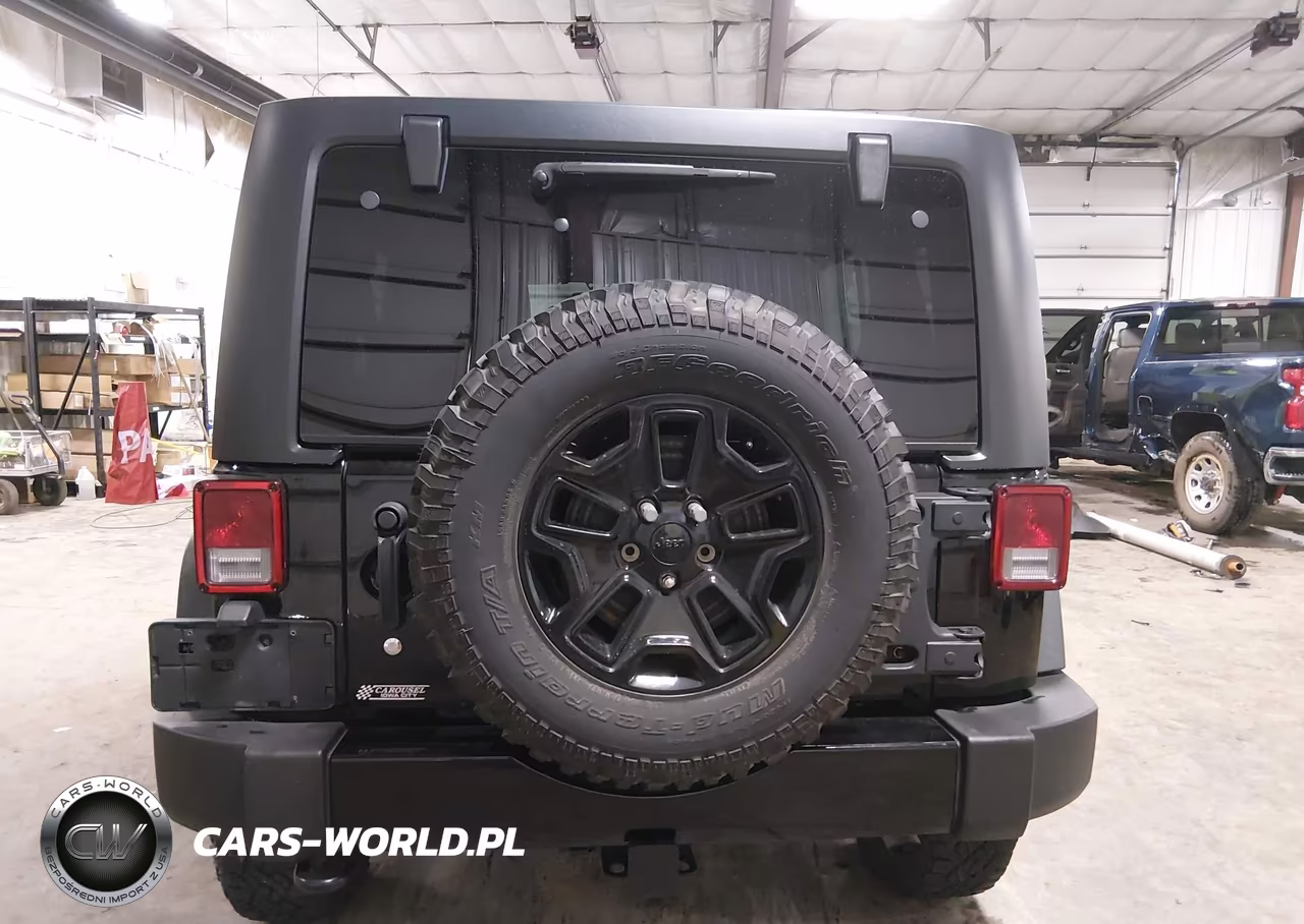 2017 Jeep Wrangler Unlimited Willys Wheeler VIN:1C4HJWDG1HL572683 - 17
