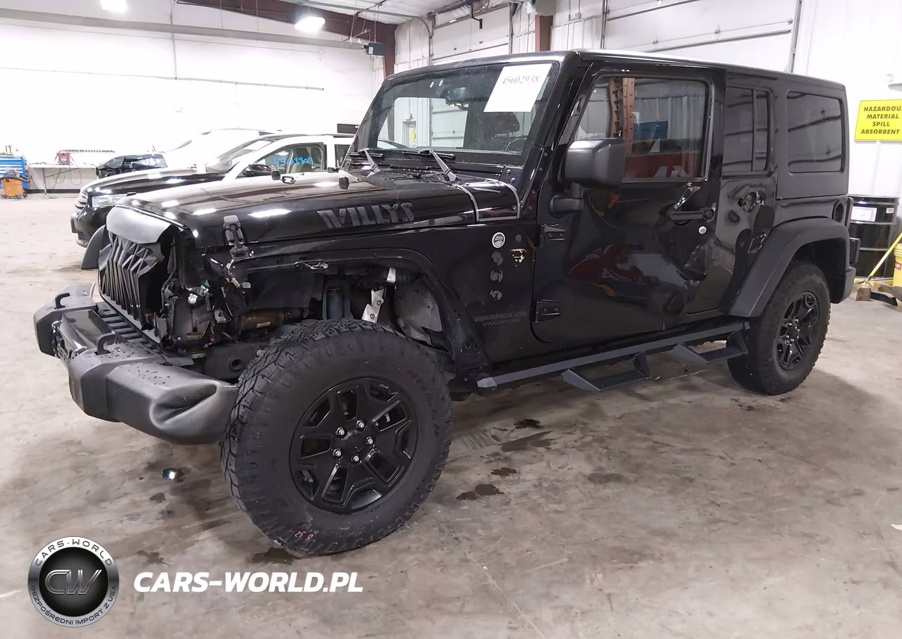2017 Jeep Wrangler Unlimited Willys Wheeler VIN:1C4HJWDG1HL572683 - 2