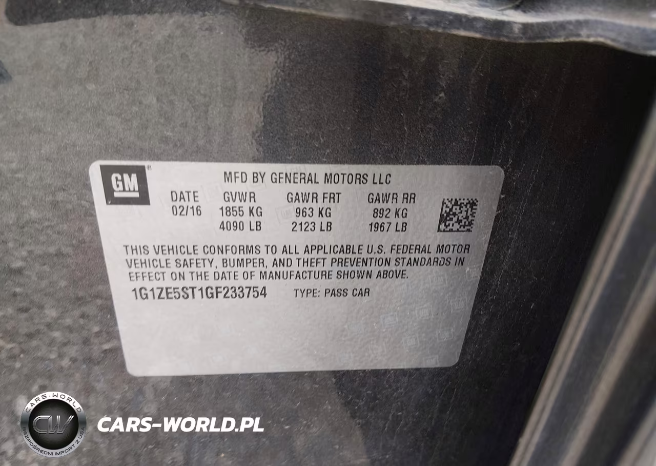 2016 Chevrolet Malibu 1Lt VIN:1G1ZE5ST1GF233754 - 9