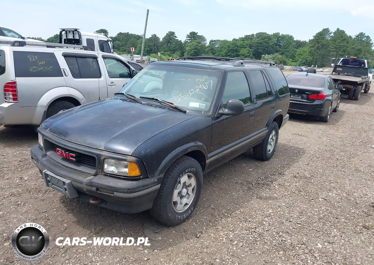 1997 GMC Jimmy Sls VIN:1GKDT13W6V2502283 - 2