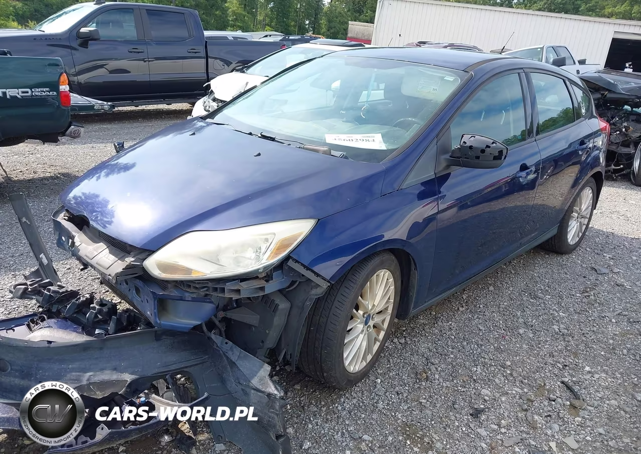 2012 Ford Focus Se VIN:1FAHP3K28CL151417 - 2