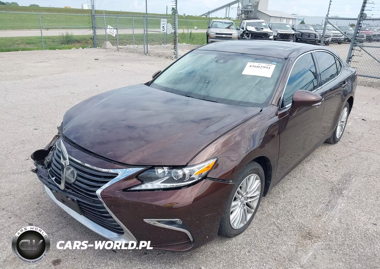 2017 Lexus Es 350 VIN:58ABK1GG4HU060870 - 2