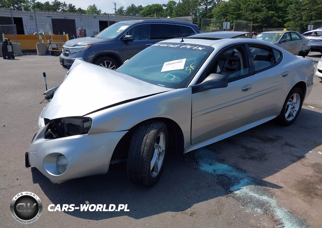 2004 Pontiac Grand Prix Gtp VIN:2G2WR524941101002 - 2