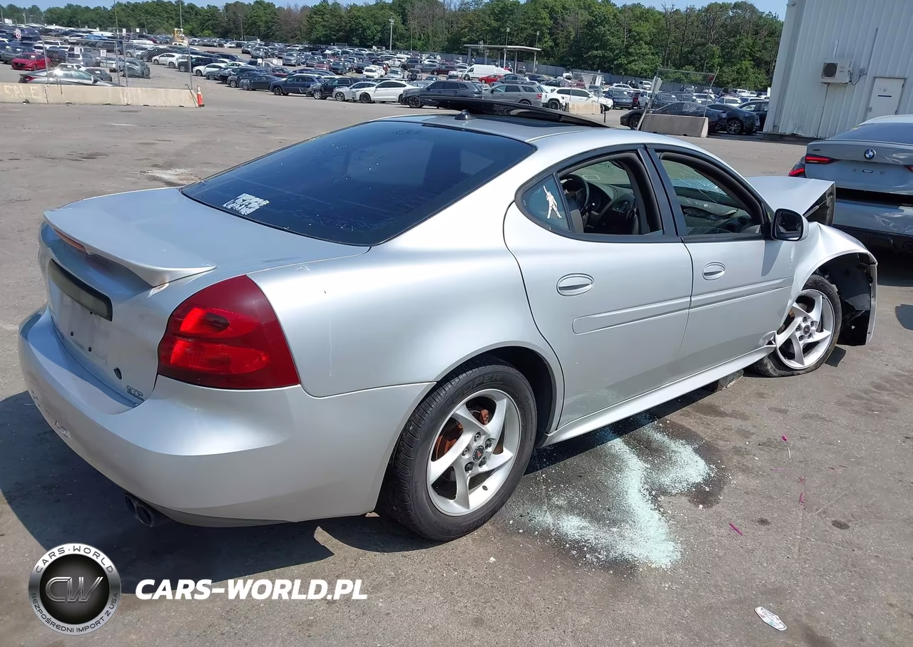 2004 Pontiac Grand Prix Gtp VIN:2G2WR524941101002 - 4