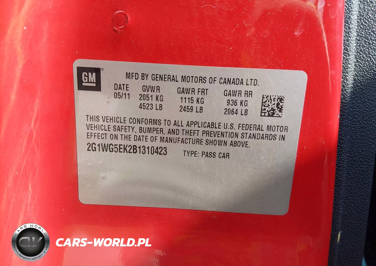 2011 Chevrolet Impala Lt VIN:2G1WG5EK2B1310423 - 9