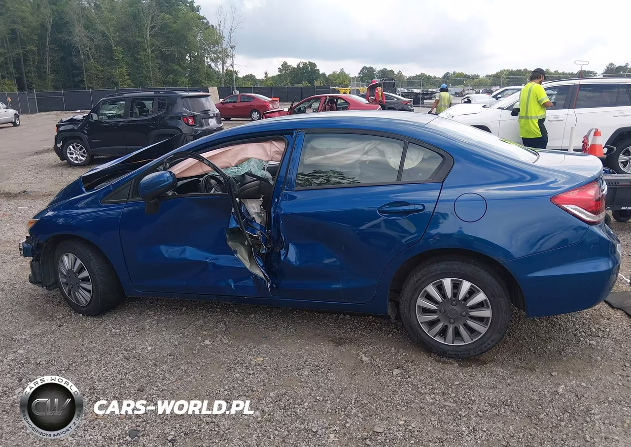 2015 Honda Civic Lx VIN:19XFB2F56FE234341 - 15