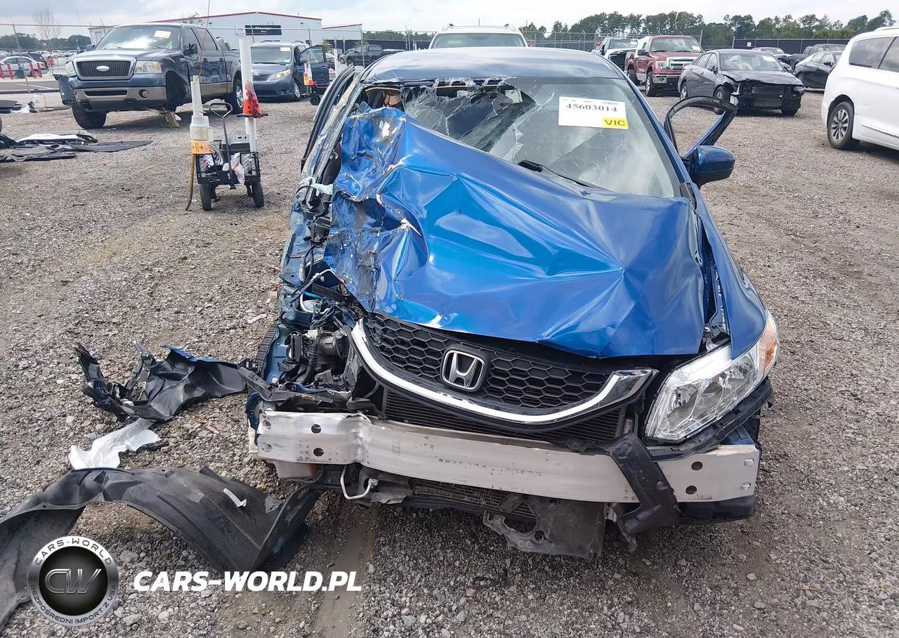 2015 Honda Civic Lx VIN:19XFB2F56FE234341 - 6