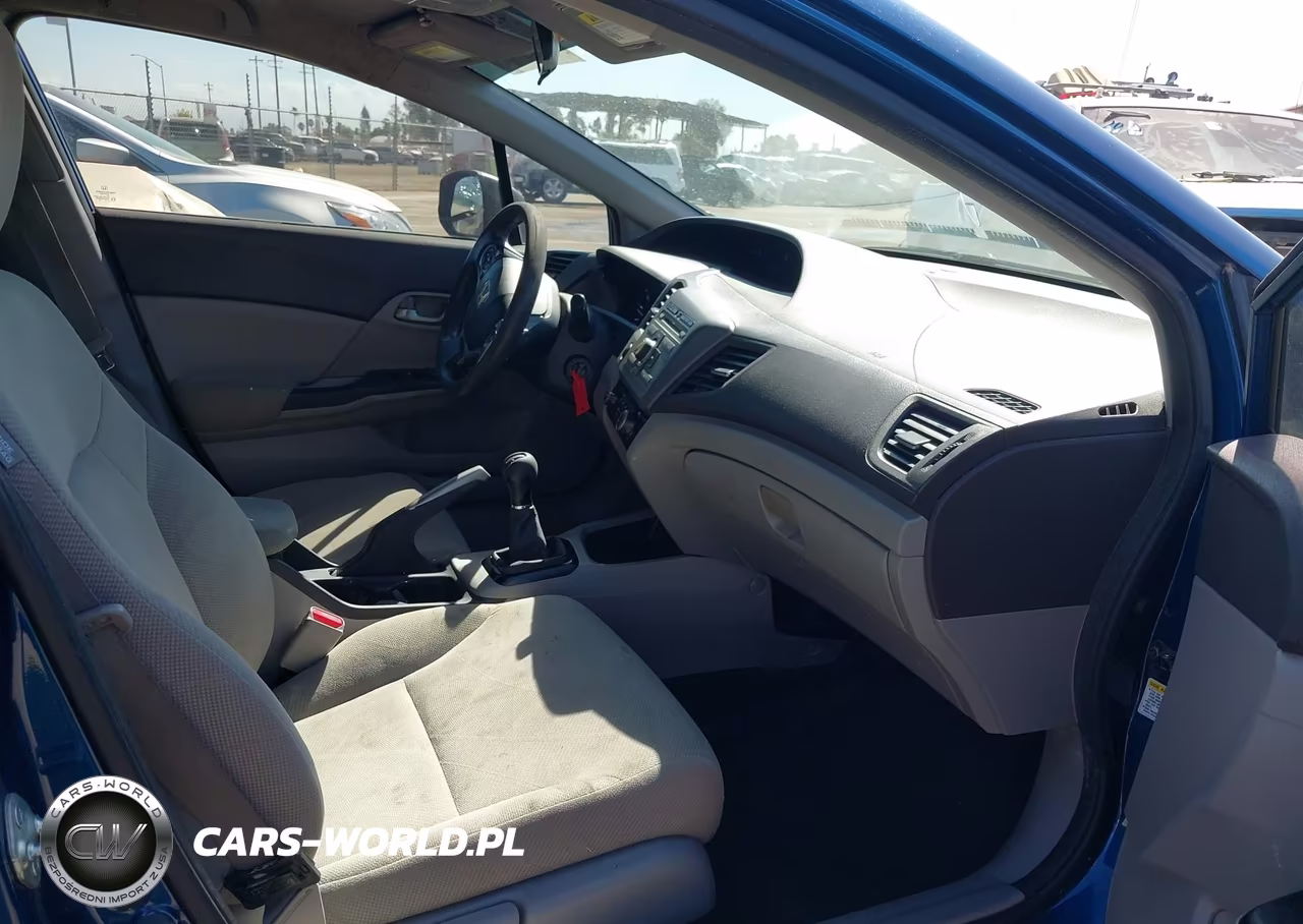 2012 Honda Civic Lx VIN:19XFB2E52CE029998 - 5