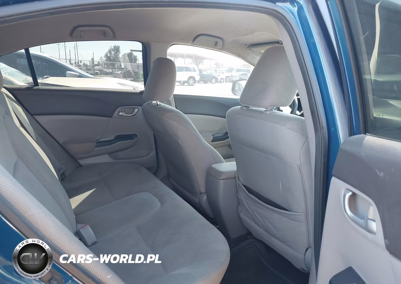 2012 Honda Civic Lx VIN:19XFB2E52CE029998 - 8