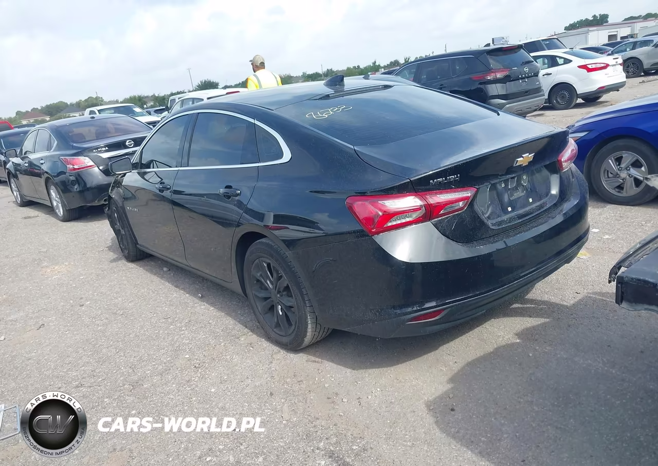2022 Chevrolet Malibu Fwd Lt VIN:1G1ZD5ST8NF161550 - 3