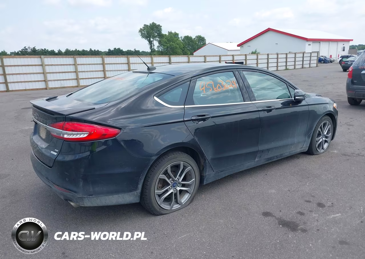 2017 Ford Fusion Se VIN:3FA6P0HD4HR407883 - 4