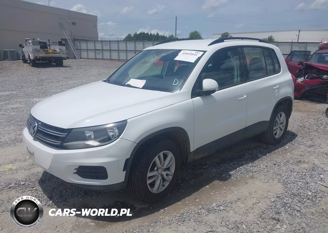 2016 Volkswagen Tiguan S VIN:WVGAV7AX6GW559369 - 2