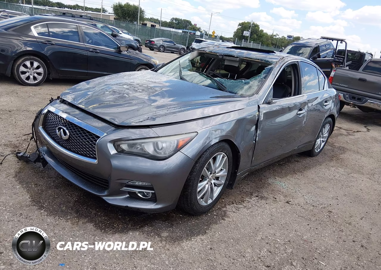 2015 Infiniti Q50 Premium VIN:JN1BV7AP6FM348761 - 2