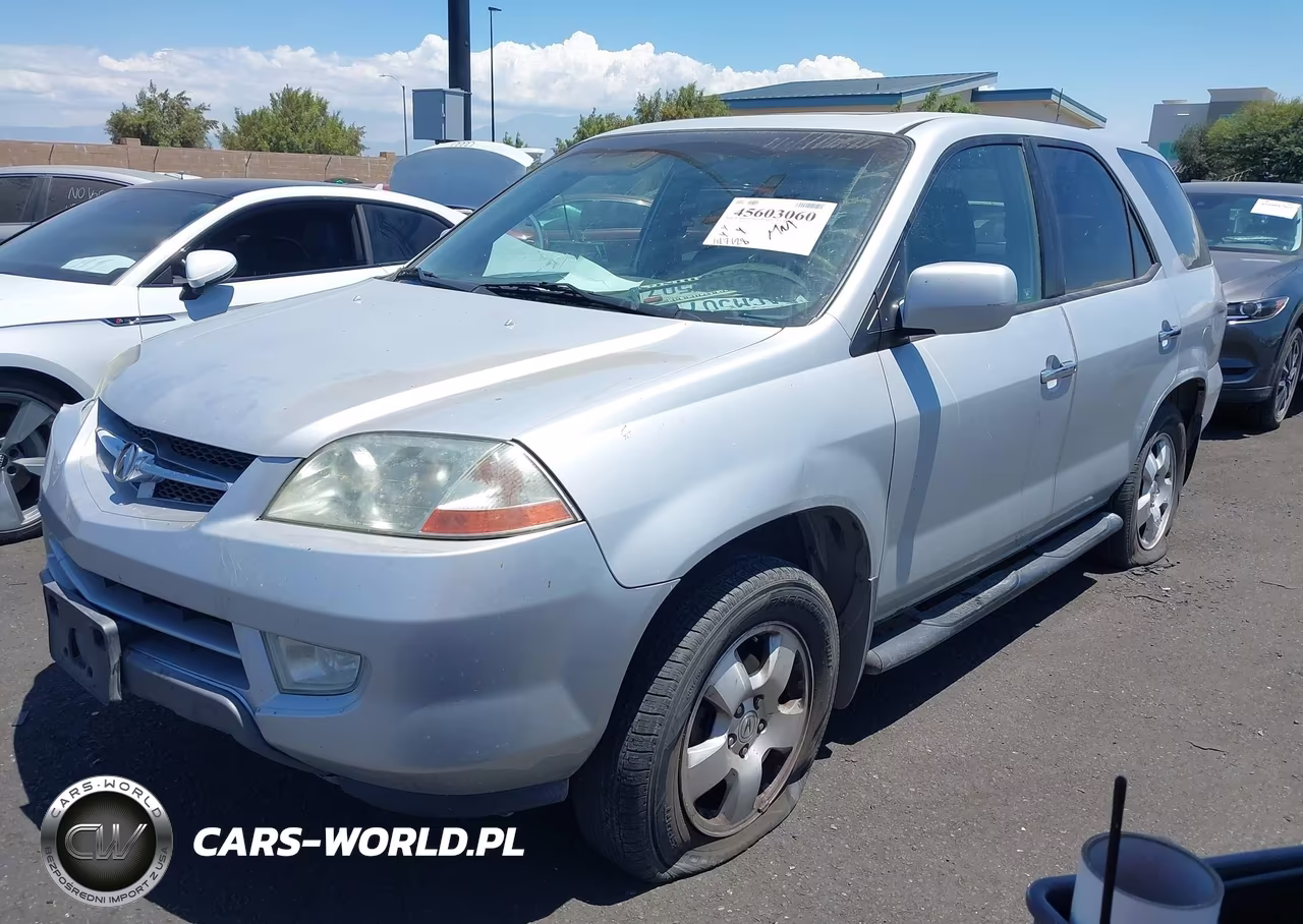 2003 Acura Mdx VIN:2HNYD18293H507072 - 2