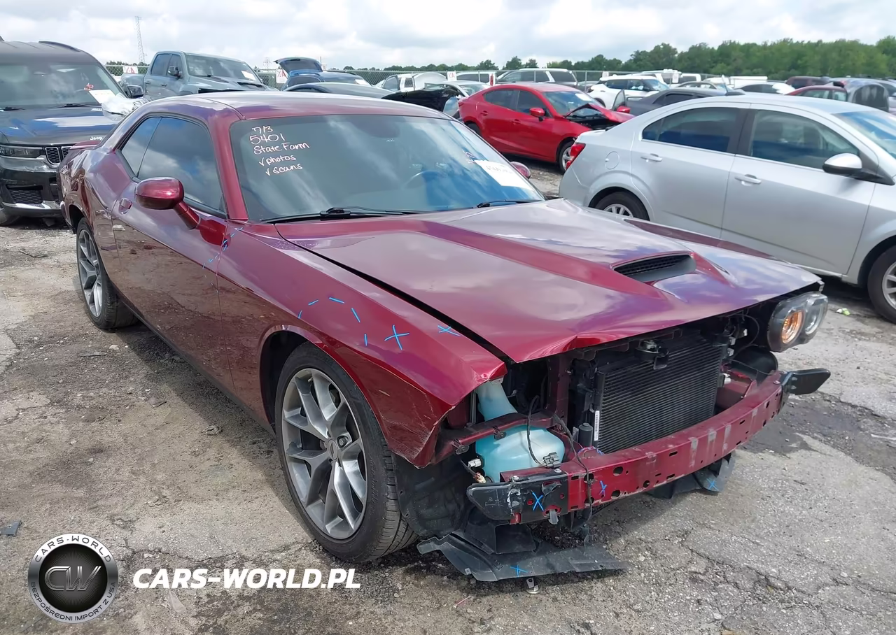 2022 Dodge Challenger Gt VIN:2C3CDZJG8NH233763 - 1