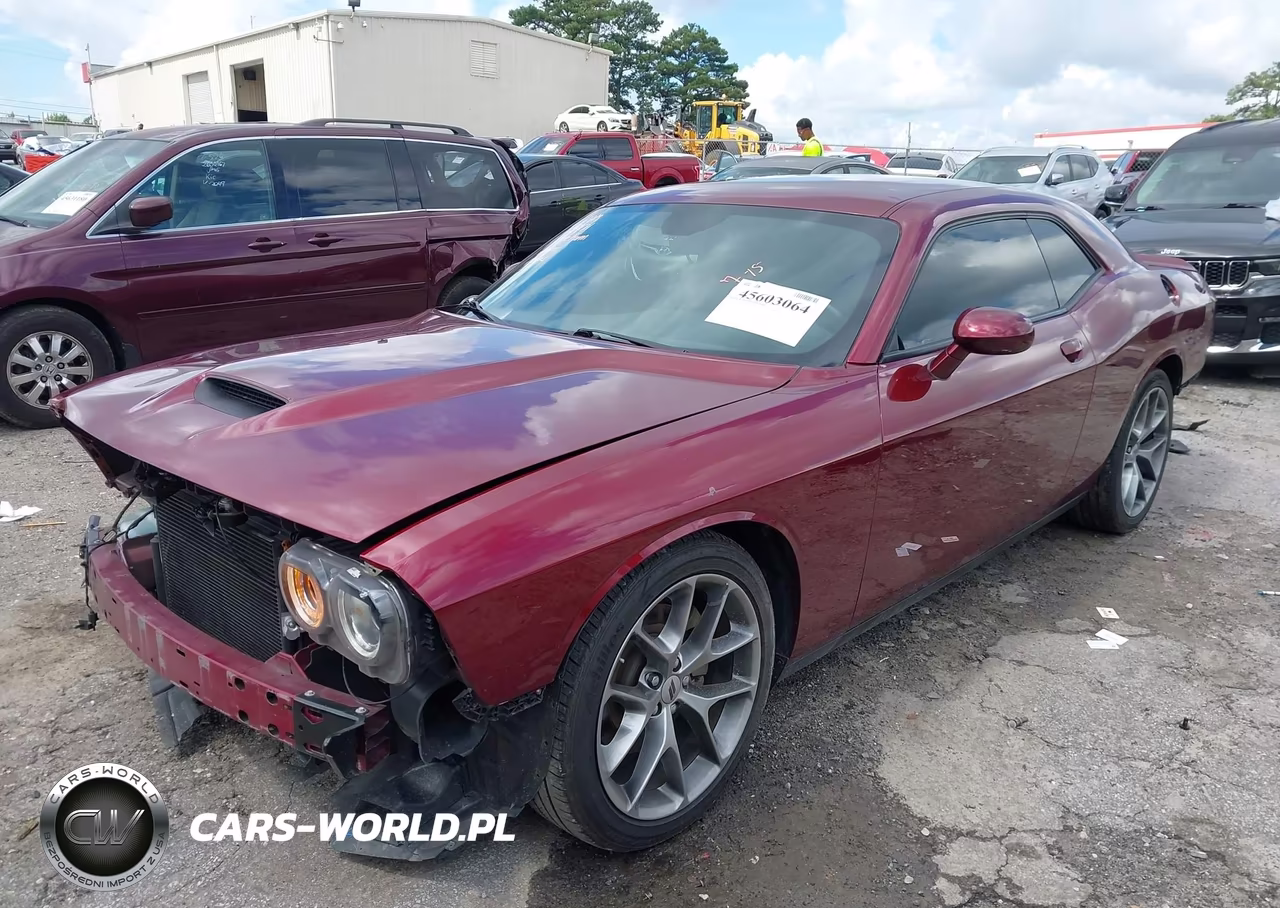 2022 Dodge Challenger Gt VIN:2C3CDZJG8NH233763 - 2