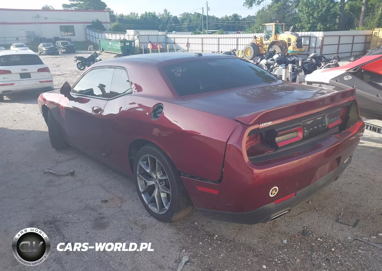 2022 Dodge Challenger Gt VIN:2C3CDZJG8NH233763 - 3