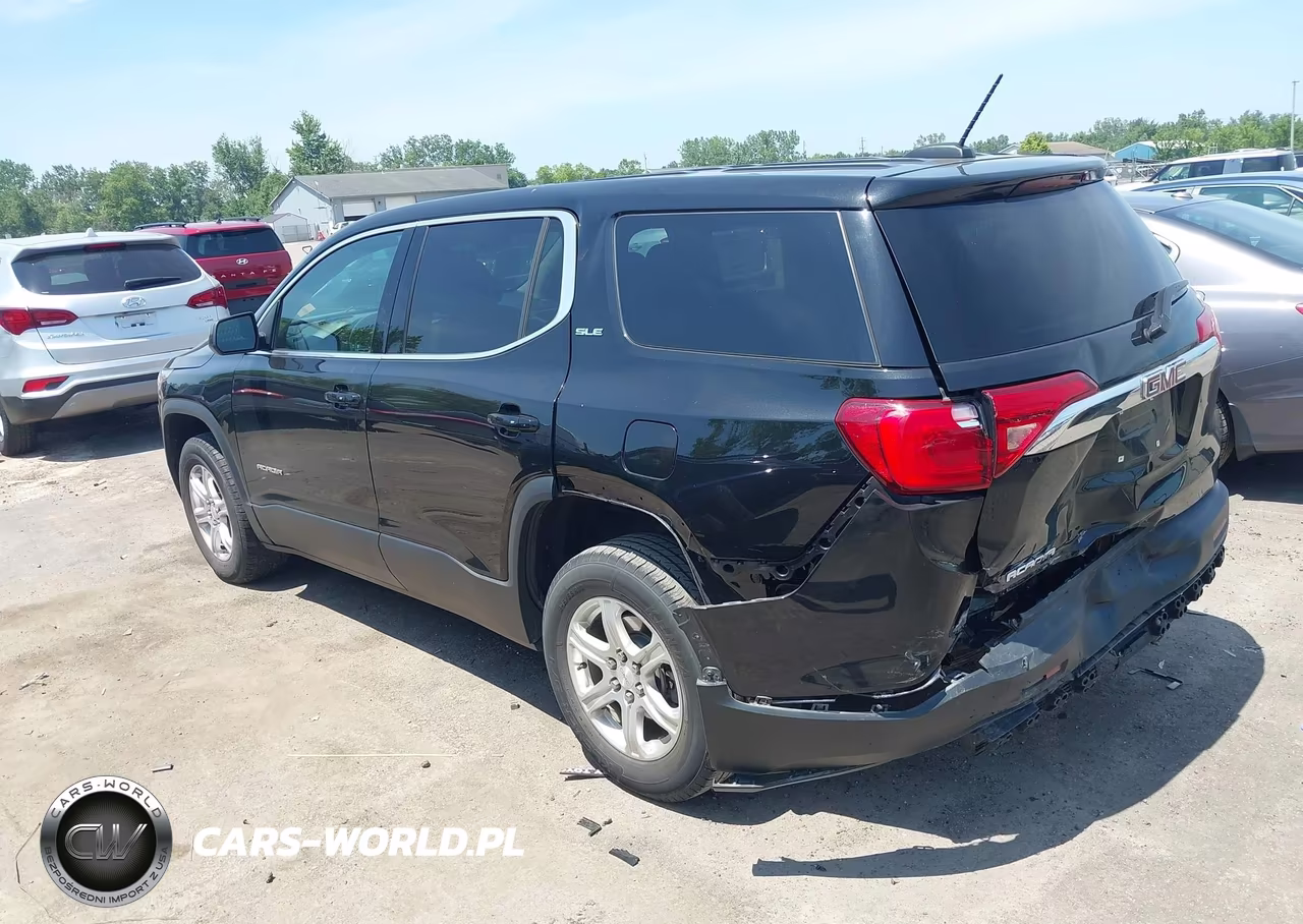 2019 GMC Acadia Sle-1 VIN:1GKKNKLA7KZ295076 - 3