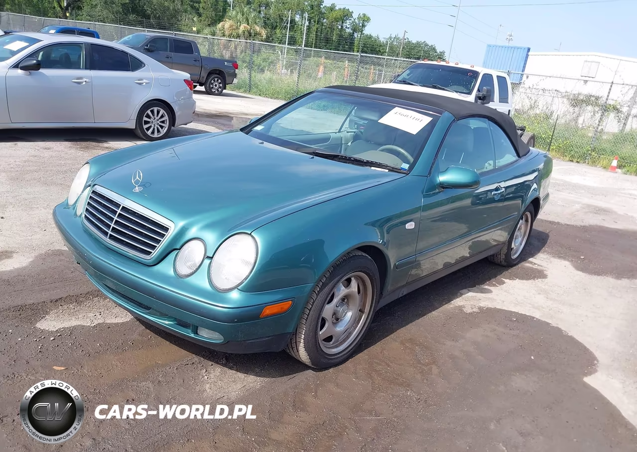 1999 Mercedes-Benz Clk 320 VIN:WDBLK65G5XT007405 - 2