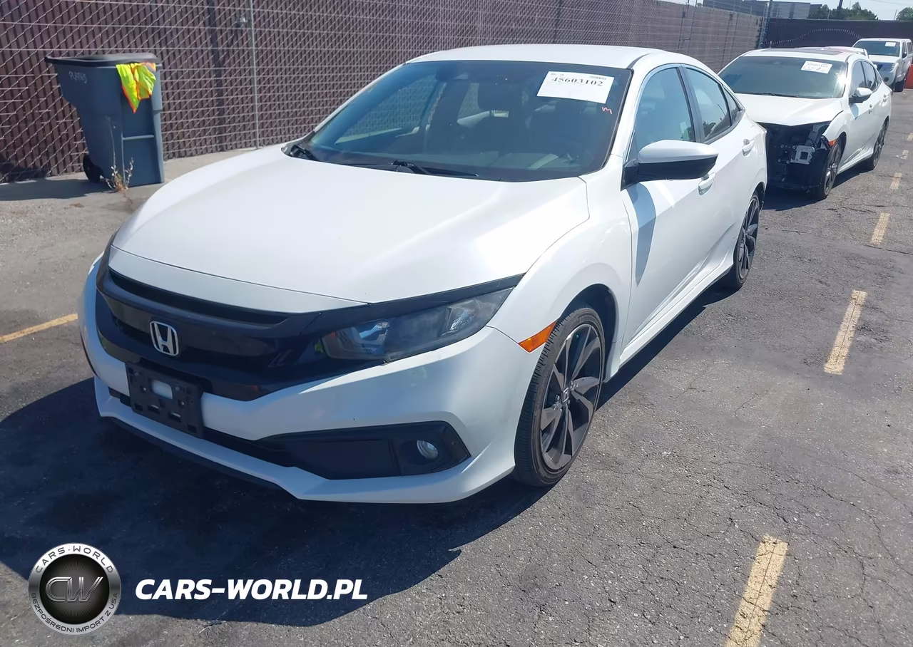 2020 Honda Civic Sport VIN:2HGFC2F88LH535184 - 2