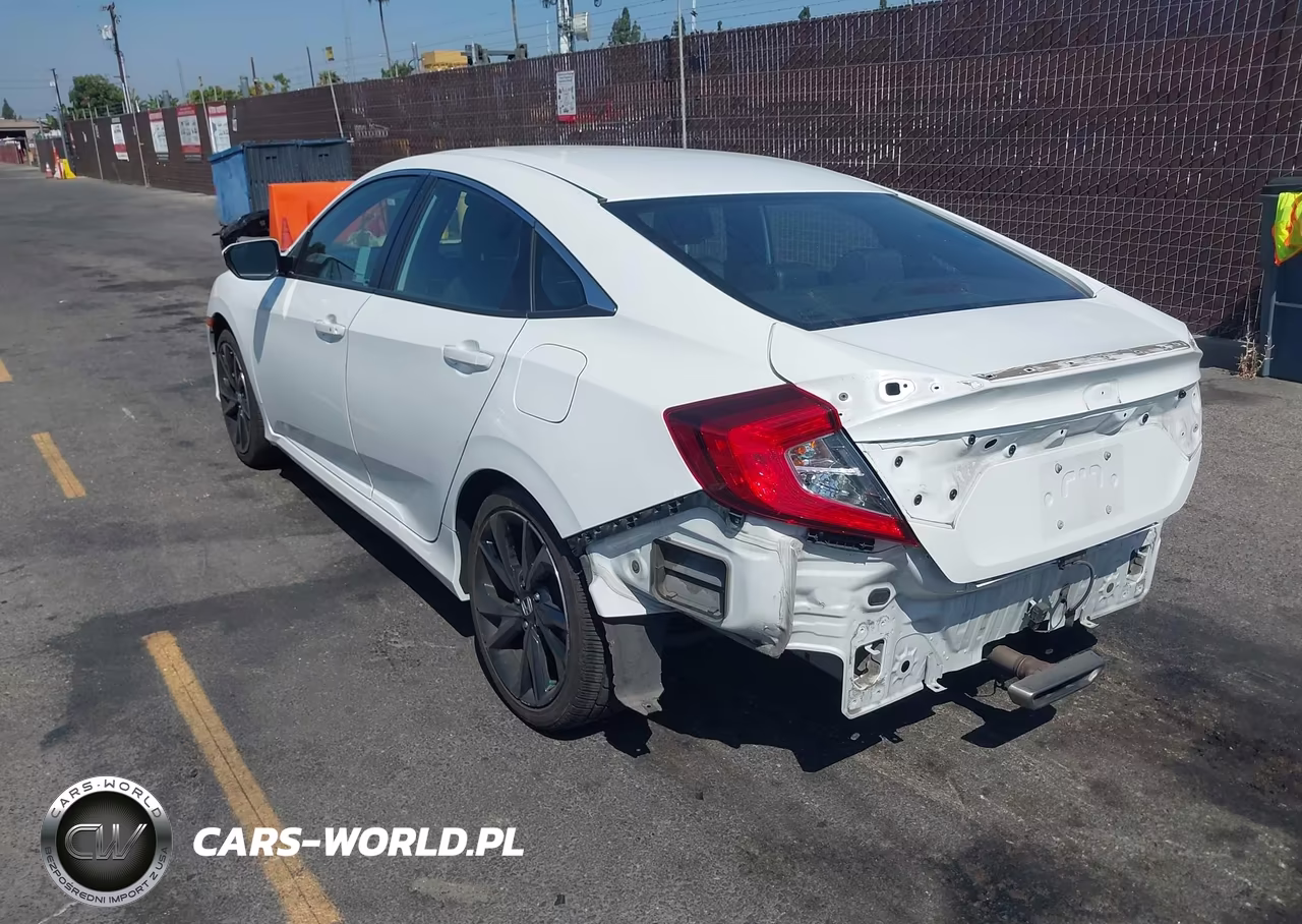 2020 Honda Civic Sport VIN:2HGFC2F88LH535184 - 3