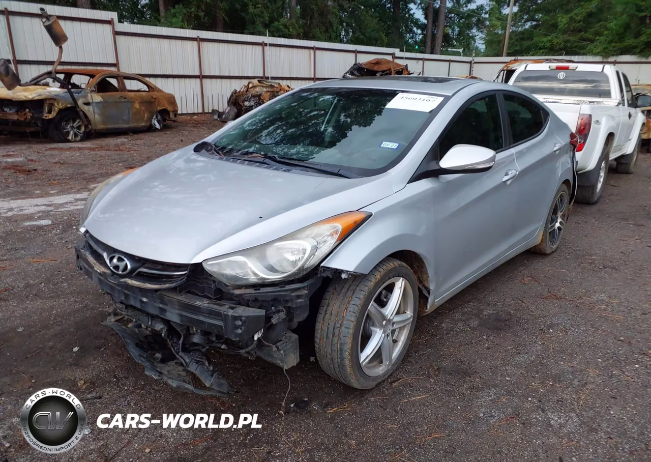 2012 Hyundai Elantra Limited VIN:5NPDH4AE9CH141538 - 2