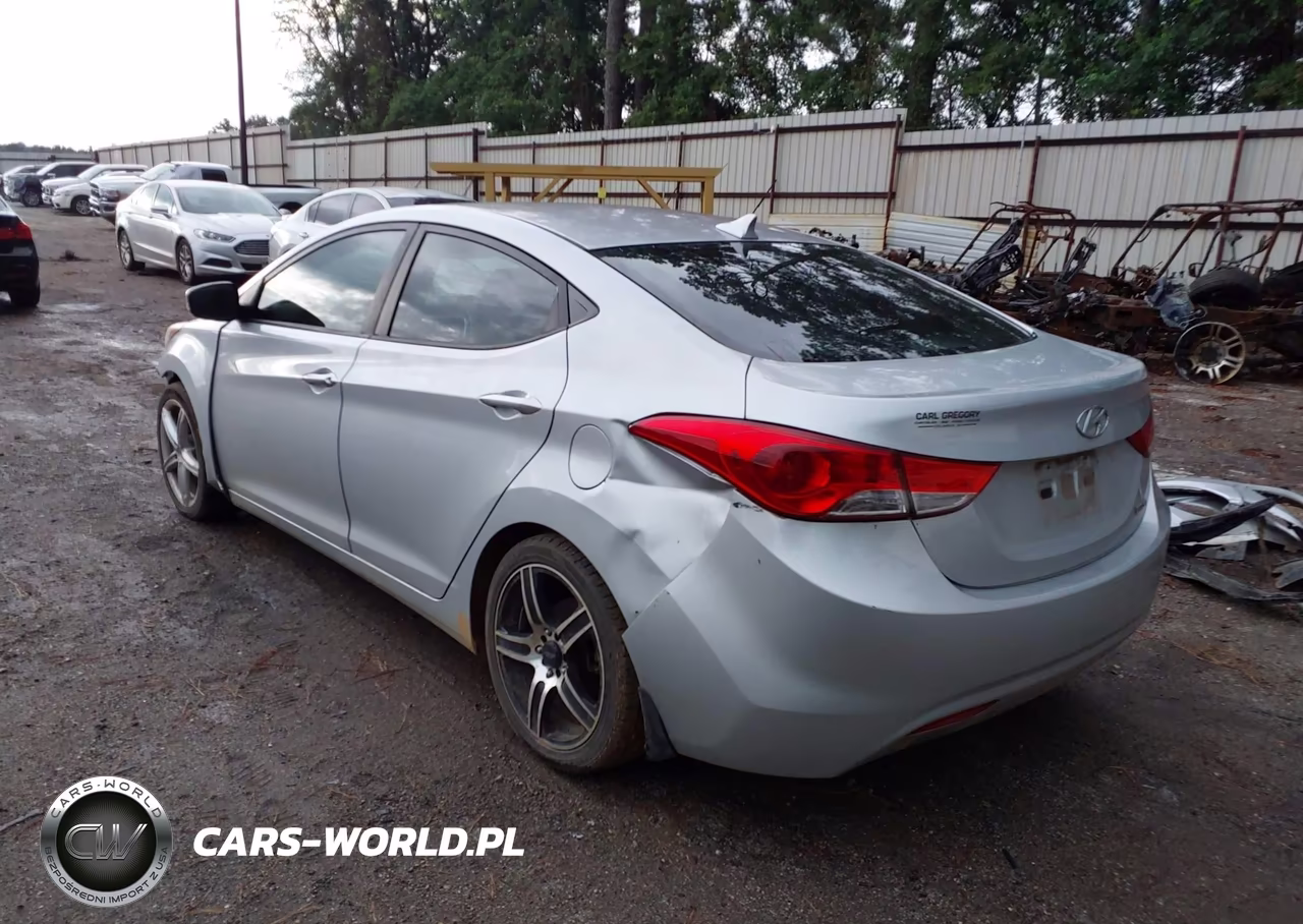 2012 Hyundai Elantra Limited VIN:5NPDH4AE9CH141538 - 3