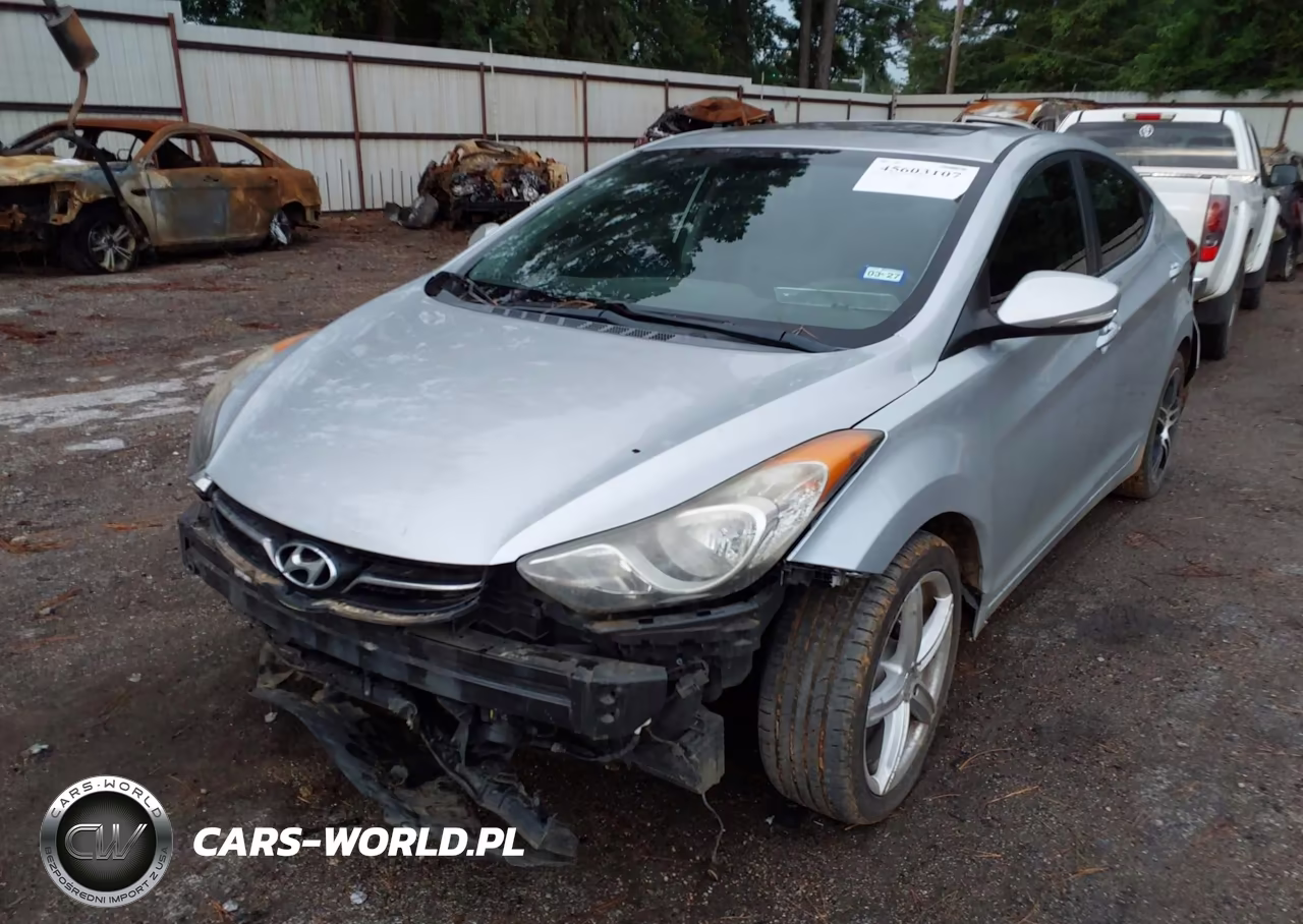 2012 Hyundai Elantra Limited VIN:5NPDH4AE9CH141538 - 6