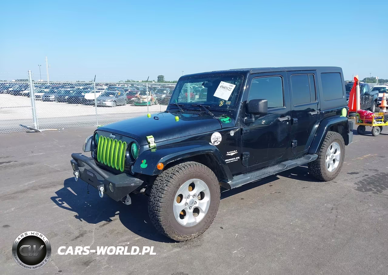 2014 Jeep Wrangler Unlimited Sahara VIN:1C4BJWEGXEL121607 - 2
