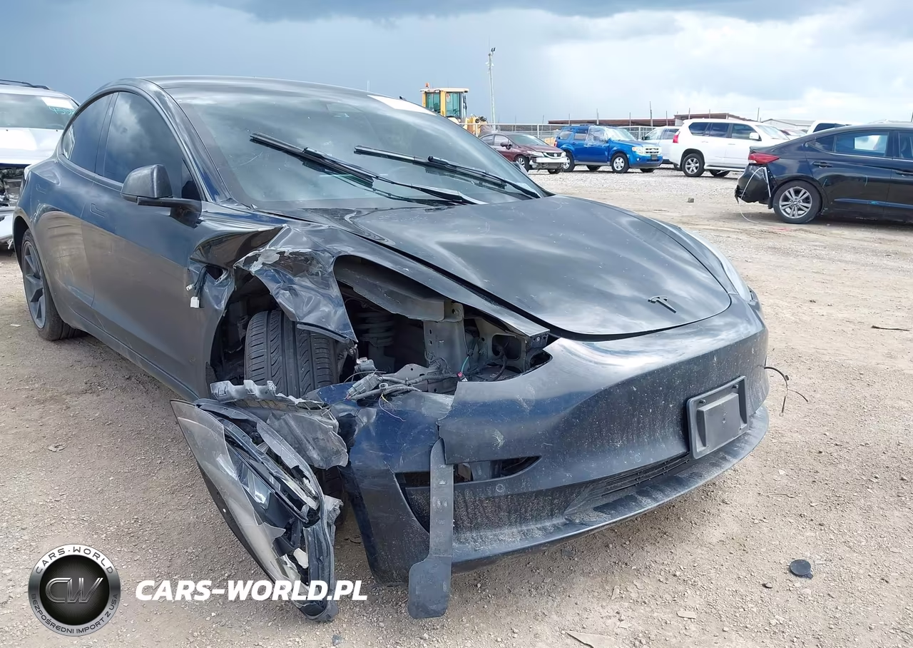 2022 Tesla Model 3 Long Range Dual Motor All-Wheel Drive VIN:5YJ3E1EBXNF192261 - 1