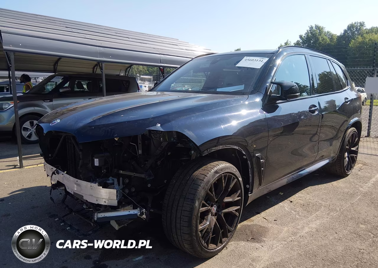 2022 BMW X5 M VIN:5YMJU0C07N9M23513 - 2