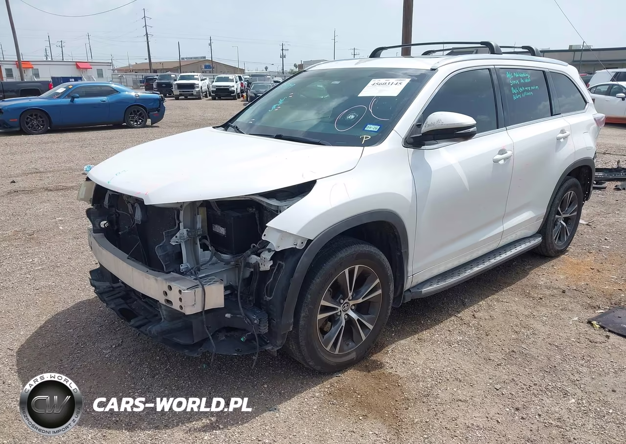 2016 Toyota Highlander Xle V6 VIN:5TDKKRFH1GS136519 - 2