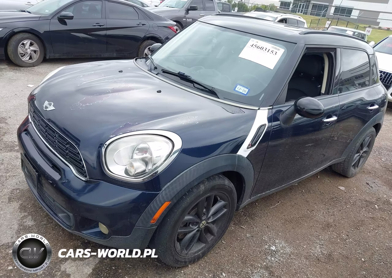 2012 Mini Cooper S Countryman VIN:WMWZC3C54CWL84726 - 2