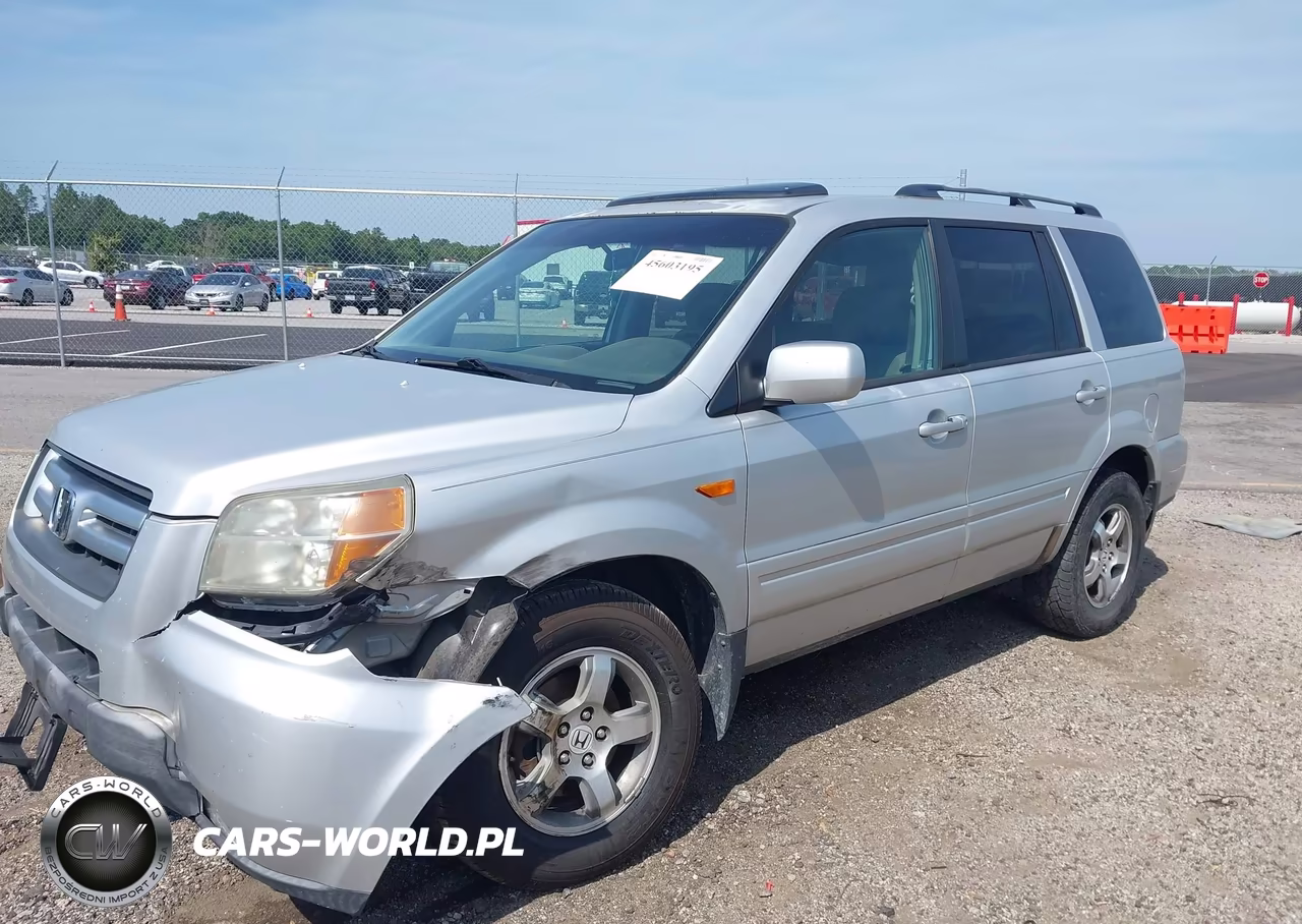 2008 Honda Pilot Se VIN:5FNYF28388B022790 - 2