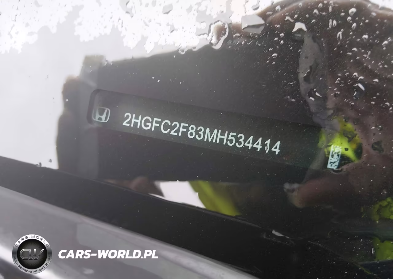 2021 Honda Civic Sport VIN:2HGFC2F83MH534414 - 18