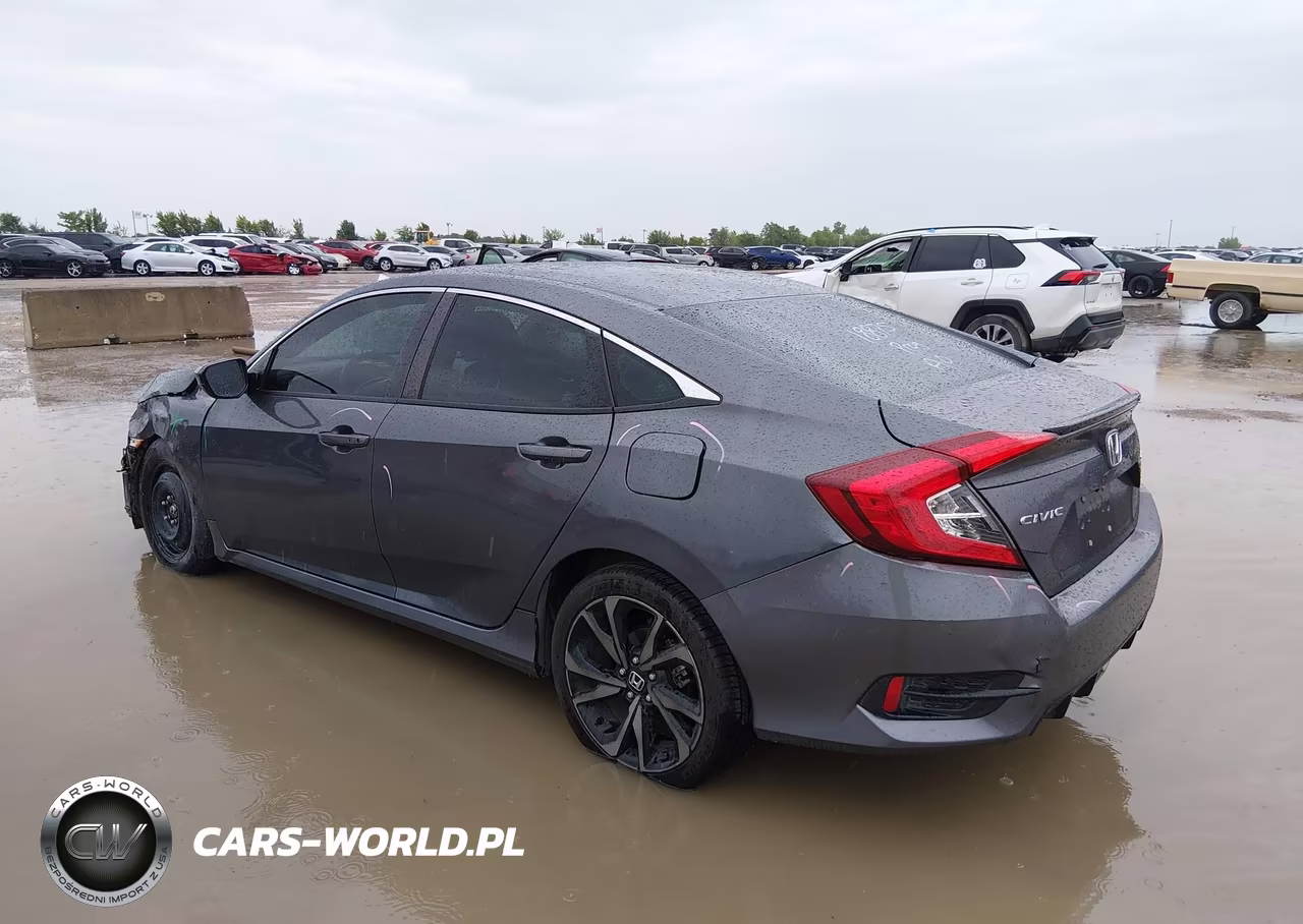 2021 Honda Civic Sport VIN:2HGFC2F83MH534414 - 3